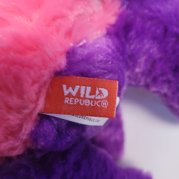 Wild Republic Sweet & Sassy Pink/Purple Red Panda Plush Stuffed Animal Toy - Picture 8 of 11